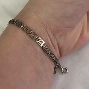 Sterling silver spiral bracelet 925